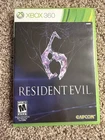 Resident Evil 6 (Microsoft Xbox 360, 2012) CIB