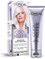 LOreal Paris Cool Silver Pure White, Our 1St Enhancing Treatment for Natural