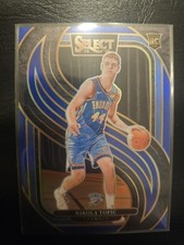 Nikola Topic 2024-25 Panini Select #171 OKC Rookie Card Silver Retail Prizm 