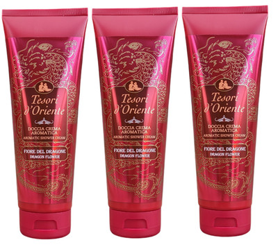 TESORI D´ORIENTE  Fior del Dragone Duschgel  3 x 250ml