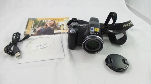 Sony Cybershot DSC-H5 7.2 MP Digital Camera 12x Image Stabilized Zoom - Grade A