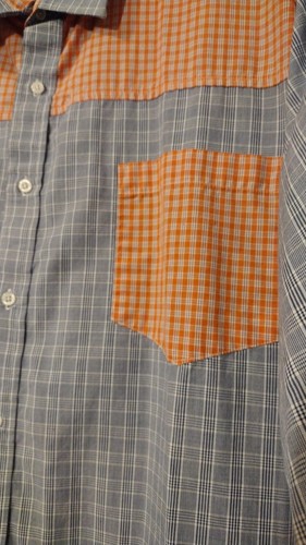 Bristol & Bull Shirt Mens 4XLT Plaid Short Sleeve Button Up Cotton - Picture 3 of 6