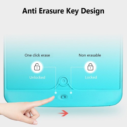 Graphics Notepad Kids Drawing Pad Doodle Tablet LCD Writing Board Color Screen - Photo 4/13