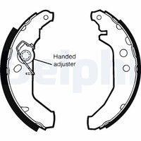 Bremsbacken Hinten FüR Ford Courier F3L F5L J5 J3 Fiesta FVD V Van 89-10 6183876