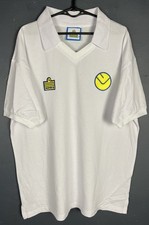 RETRO REPLICA MEN FC LEEDS UNITED 1973/1976 SOCCER FOOTBALL SHIRT JERSEY SIZE XL