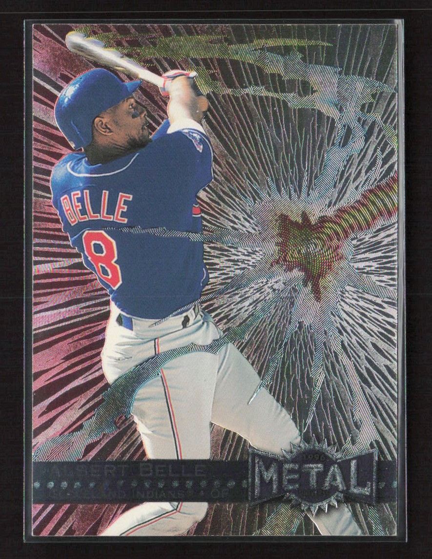 1996 Metal Universe #44 Albert Belle Cleveland Indians