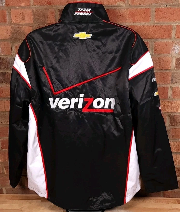 Chaqueta a presión grande Chevrolet para hombre Indycar Team Penske Will Power #12 Foto 4 de 4