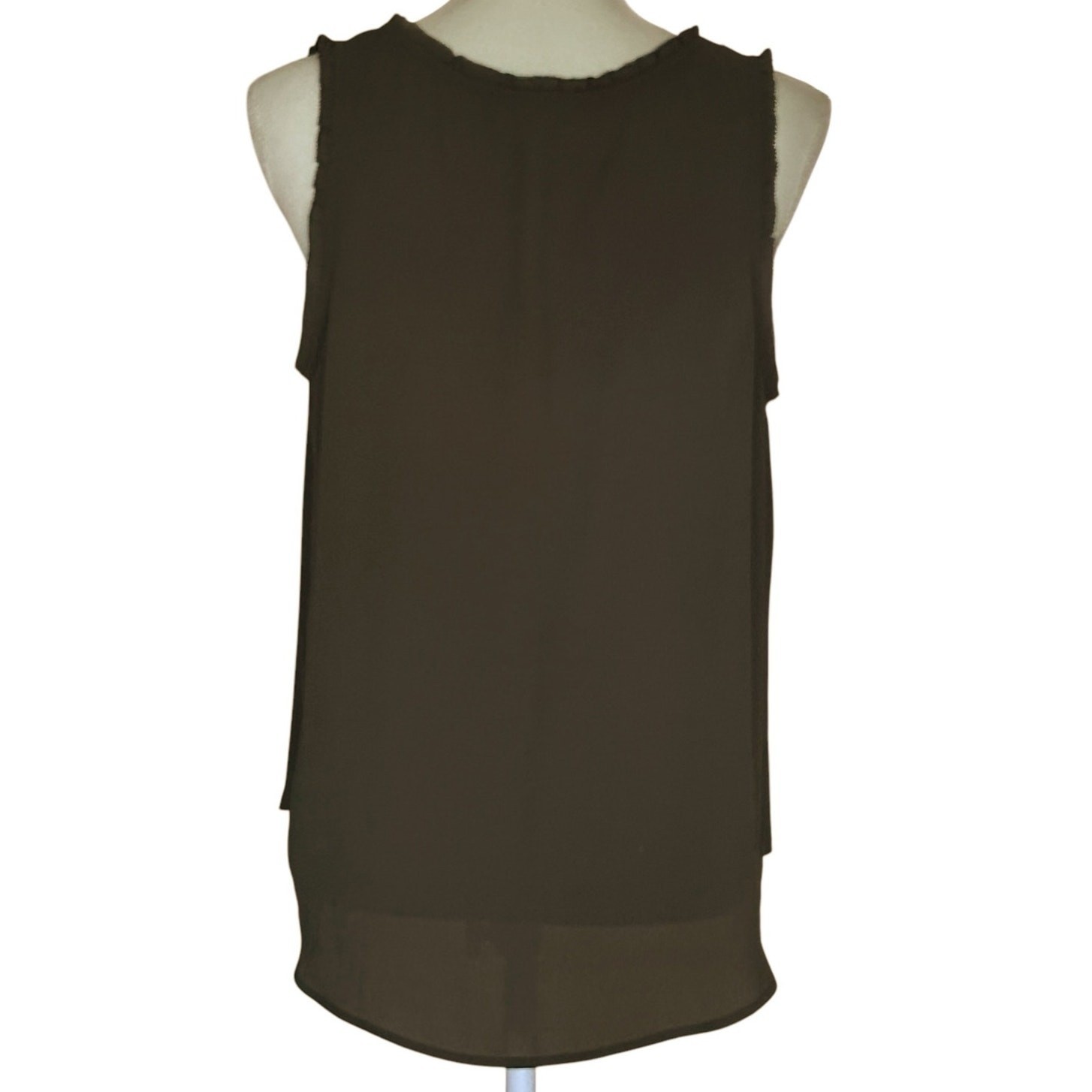 LOFT Sleeveless Blouse Pullover Polyester Relaxed… - image 4