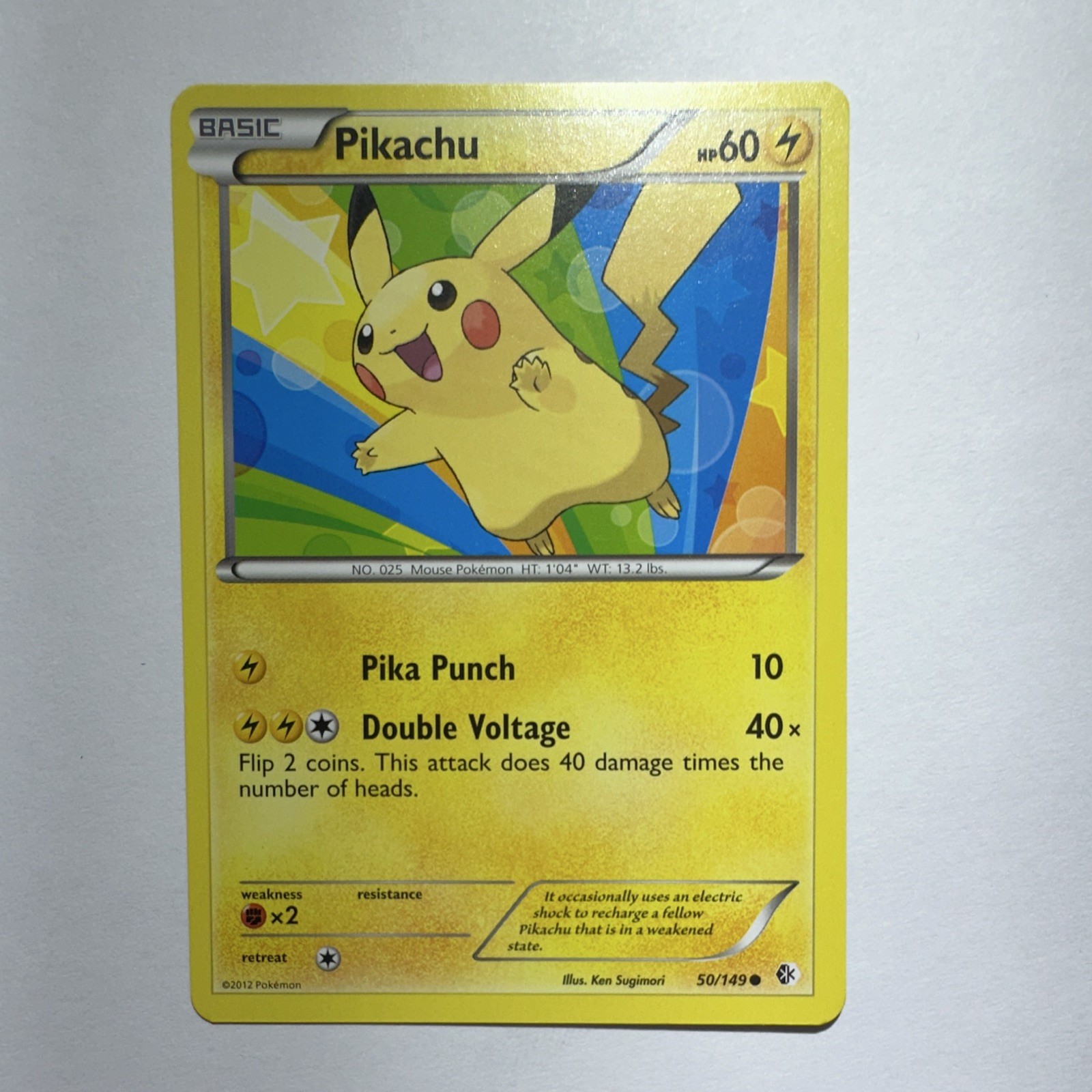Pokémon Pikachu Boundaries Crossed 50/149 Regular Common English NM