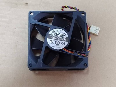 1pc Focosee TCM8025-12RF 12V 0.55A AP 8025 4-wire PWM Gale CPU Cooling Fan