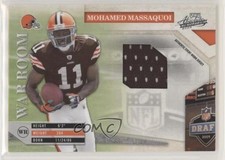 2009 Playoff Absolute Memorabilia War Room Materials Mohamed Massaquoi Rookie RC