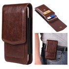For Motorola Moto G Power (2026) Vintage PU Leather Belt Clip Holder Pouch Case