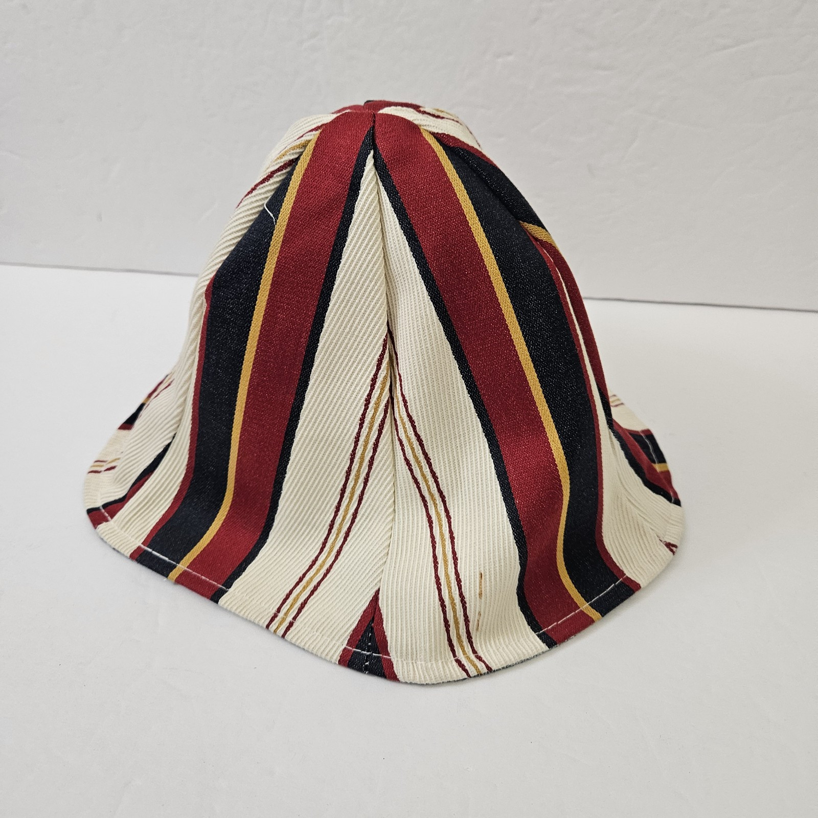 Denim Patchwork Reversible Tulip Hat Multicolor V… - image 3