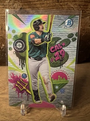 Cal Raleigh - 2026 Bowman Chrome- Final Draft SSP FD-20 Seattle Mariners
