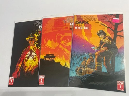 DARK SPACES WILDFIRE #1 2 3 (IDW/SCOTT SNYDER/0625915) COMPLETE SET LOT OF 3