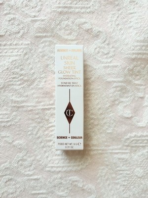 Charlotte Tilbury Unreal Skin Sheer Glow Tint Stick Foundation | 1 Fair, 0.31 oz