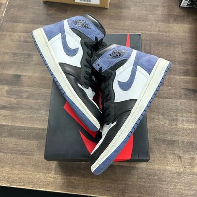 Jordan 1 Retro High Blue Moon (Pre-Owned) - 555088-115 Size 9