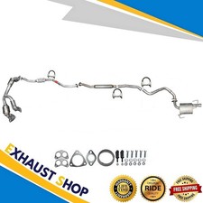 Complete Exhaust System Fit 2013-2015 Subaru XV Crosstrek 2.0L Gas Fast Shipping