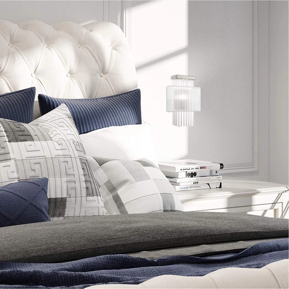 Aplique de pared Livex Lighting 1 Lt níquel cepillado ADA Foto 4 de 4