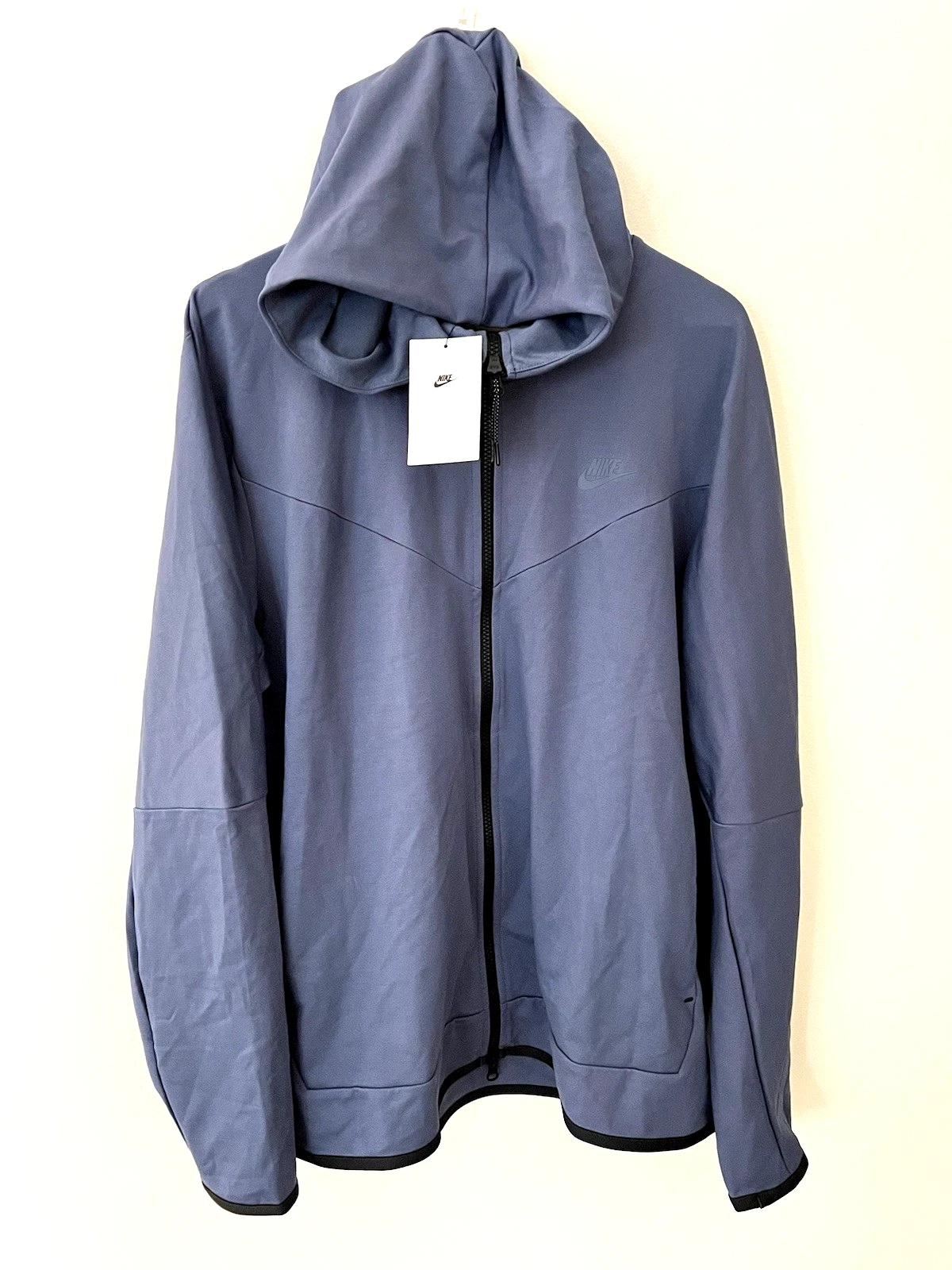 Nike Tech Fleece Lightweight Full Zip Hoodie Men's L Diffused Blue DX0822-491
