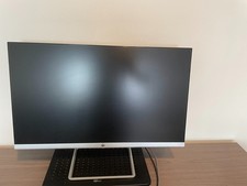 HP 27" IPS LED FHD FreeSync Monitor - Silver/Black