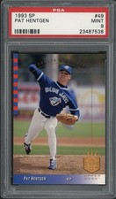 1993 SP Pat Hentgen #49 PSA 9 Mint Toronto Blue Jays 