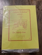 Lutheran Brotherhood Presents -The Nativity Scene -Paper Doll/Animal Foldout Set