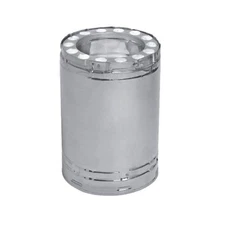 METAL-FAB 6TGS24 CHIMNEY PIPE 6" OD SS UL 103HT 1000F TWIST-LOCK