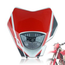 Dirt Bike LED Headlight For Motorcycle Pit Bike for Enduro Dirt Pit Bike ATV ...