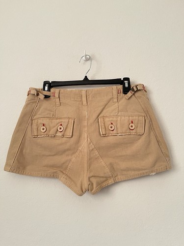 Free People All Yours Micro Shorts NWOT Light Brown Size 10 - Picture 4 of 12