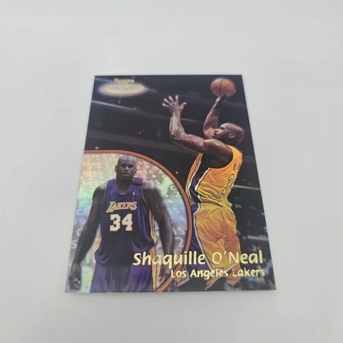 Shaquille O'Neal 1992 Upper Deck RC Shaq Topps Chrome Refractor Prizm Gold Fleer