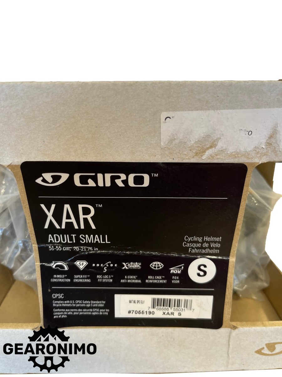 Giro Xar helmet - Size Small | eBay