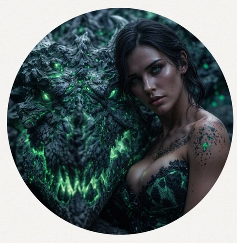 Hayleybug 1 oz Verdant Shadow silver Round w/ COA mintage 15