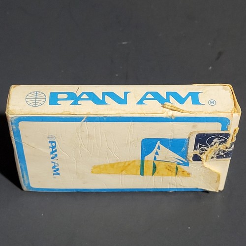 2 Decks Sealed Pan Am Airline Playing Cards Clipper Ship International Flags Vtg - Picture 10 of 22