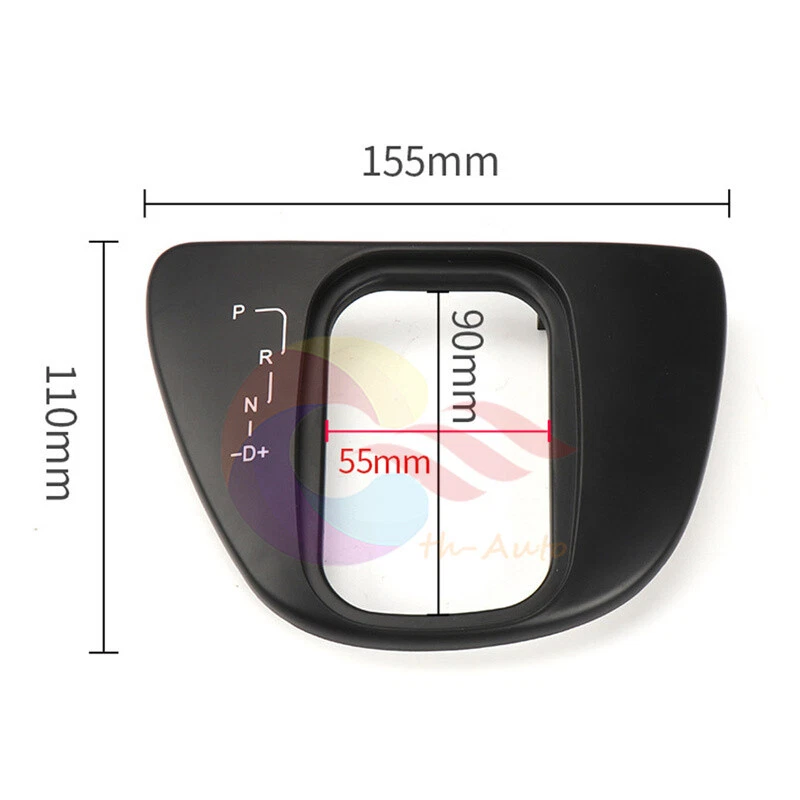 Marco de panel de plástico de nivel de cambio de marchas para Mercedes-Benz W636 W639 Vito Viano Foto 4 de 4