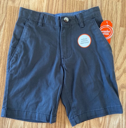 Wonder Nation Boys School Uniform Shorts Lot of Three Size M (8) - Picture 2 of 5