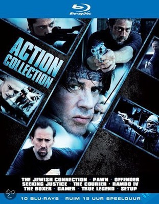 Action Collection NEW Cult Blu-Ray 10-Disc Set J. Eisenberg N. Cage S. Stallone