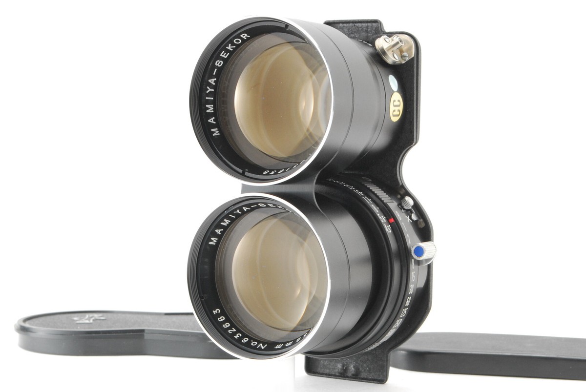 Mamiya sekor 135mm F4.5 マミヤ レンズ Mamiya-Sekor 135mm f4.5 Blue Dot Lens for TLR | Blue Moon Camera