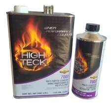 High Teck 7000 Multi-Purpose Clear High Gloss Clearcoat Gallon & Slow Hardener