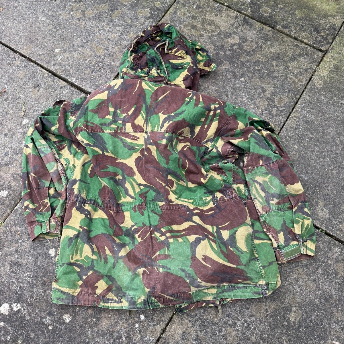 【Deadstock】British Army Sas Rip Smock Black SAS Army Issue Black Rip Stop Combat Tactical Smock