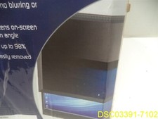 SKILCRAFT Privacy Filter, 19W" Black NSN6146231 7045-01-614-6231