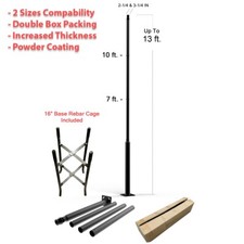Extra Heavy Duty Extendable Light Pole 10 13 ...