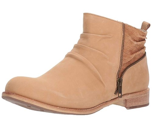 Born Boots Womens 8.5 Brown Famke Clog Bootie Side Zip  display picture 1