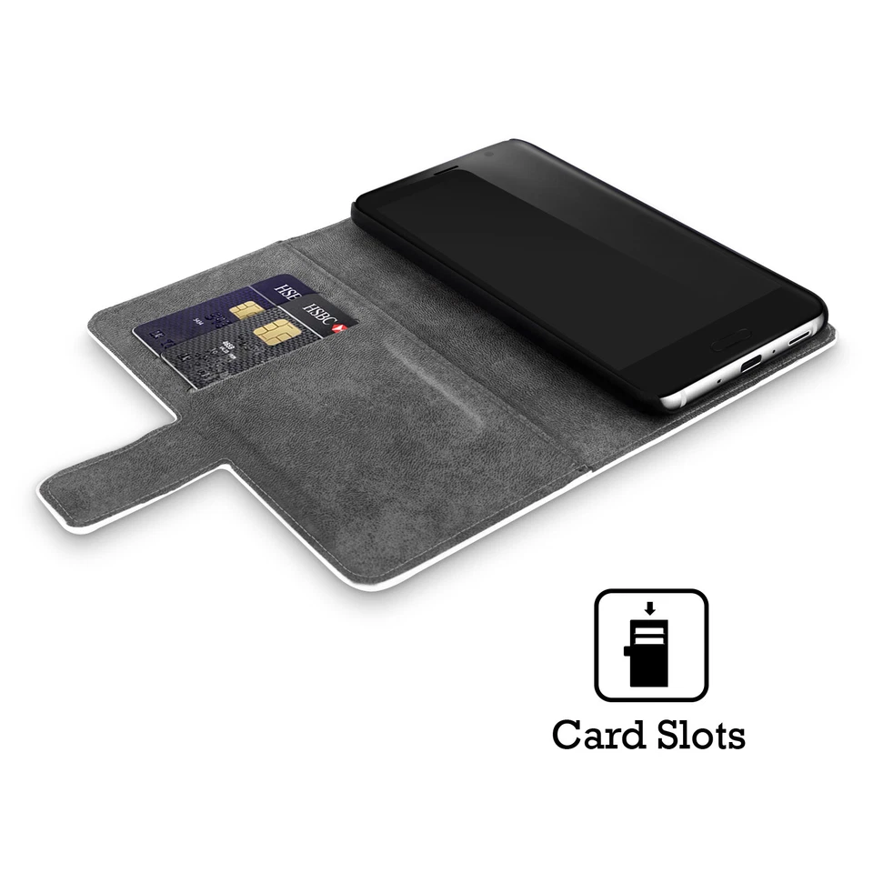 OFFICIAL NFL HOUSTON TEXANS LOGO LEATHER BOOK WALLET CASE COVER FOR HTC PHONES 1 - Image 2 of 4