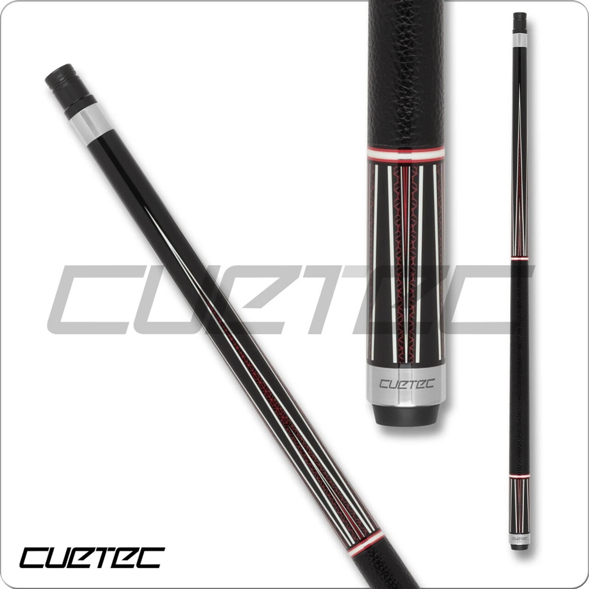 CUETEC AVID OPT-X RED 11.75 MM SHAFT LEATHER TEC WRAP 95-381
