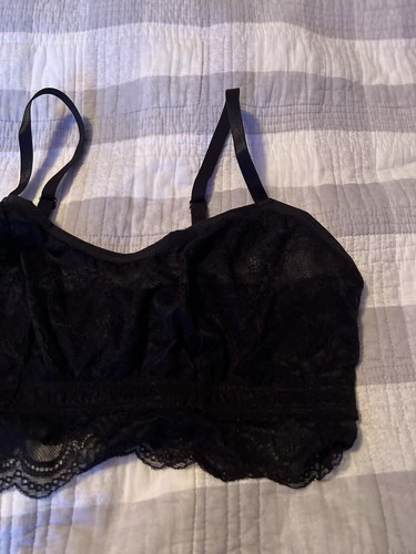 Bralette Torrid encaje negro talla 00 nuevo - Imagen 3 de 5