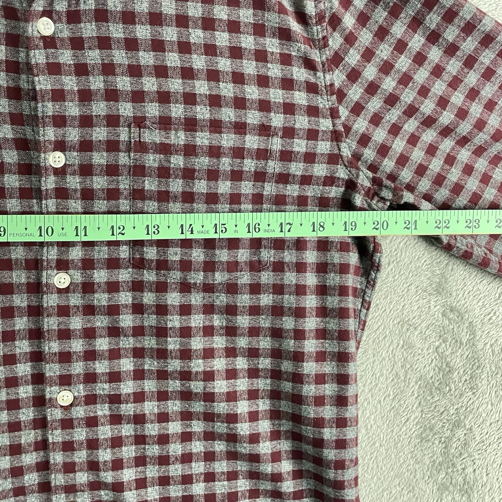 BONOBOS Brushed Button Down Men multicolor plaid … - image 6