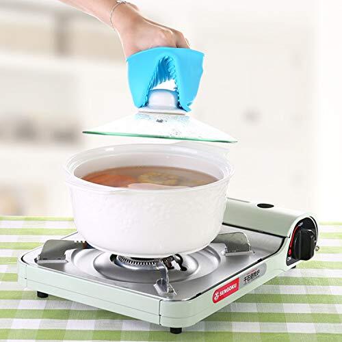 Silicone Cooking Pinch Grips Oven Mitts Potholder for Kitchen Cooking 4 Pairs - Bild 6 von 7