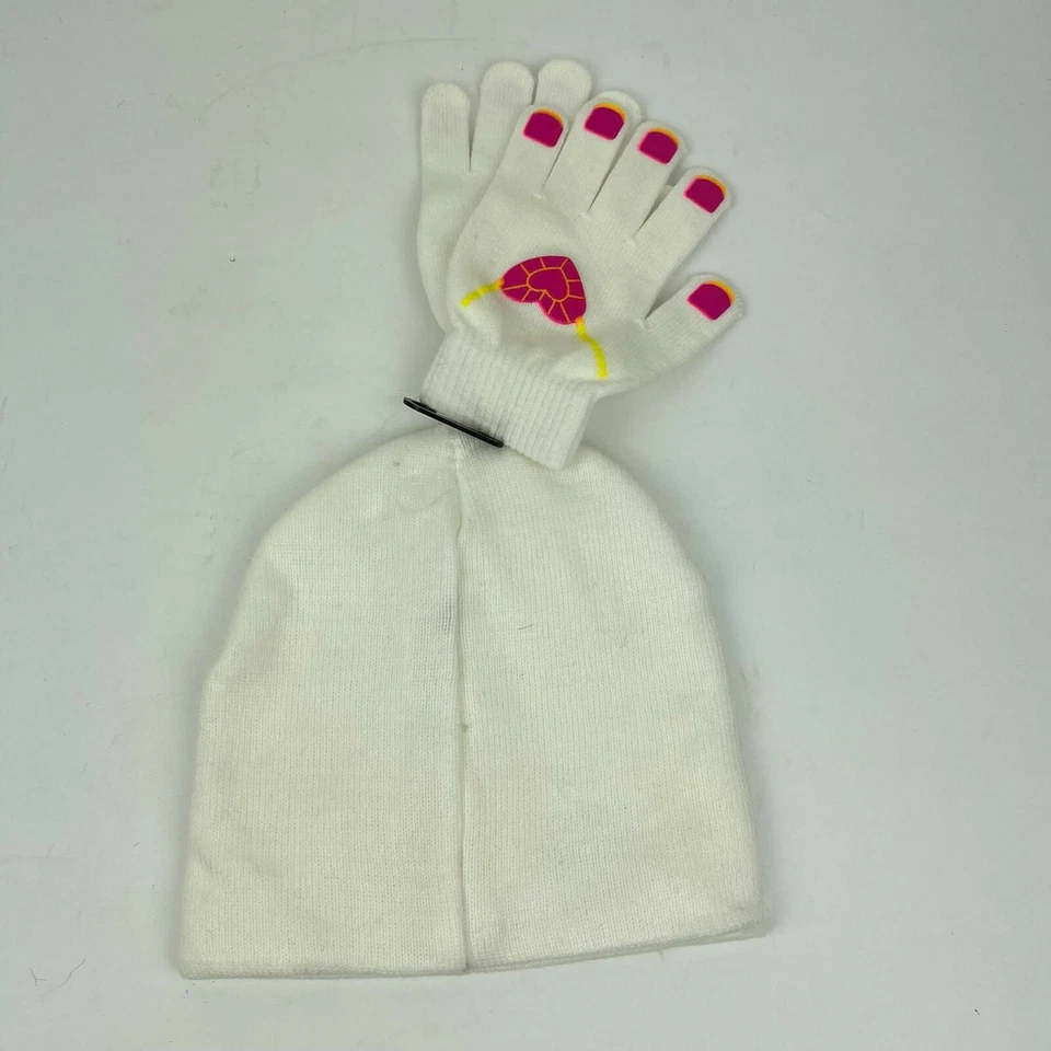 Conjunto monstruo clima frío logotipo gorro guantes de Halloween sombrero Foto 4 de 4