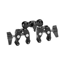 Crab Clamp Articulating Magic Arm with 1/4"-20 Mini Ball Head Camera Accessories